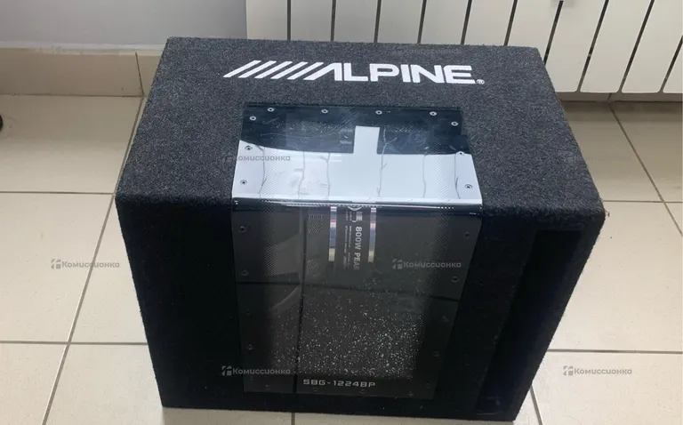 Сабвуфер  ALPINE SBG-1224BP