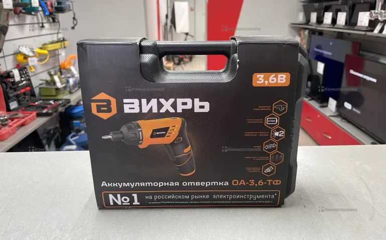 Аккумуляторная отвертка ОА-3,6-ТФ