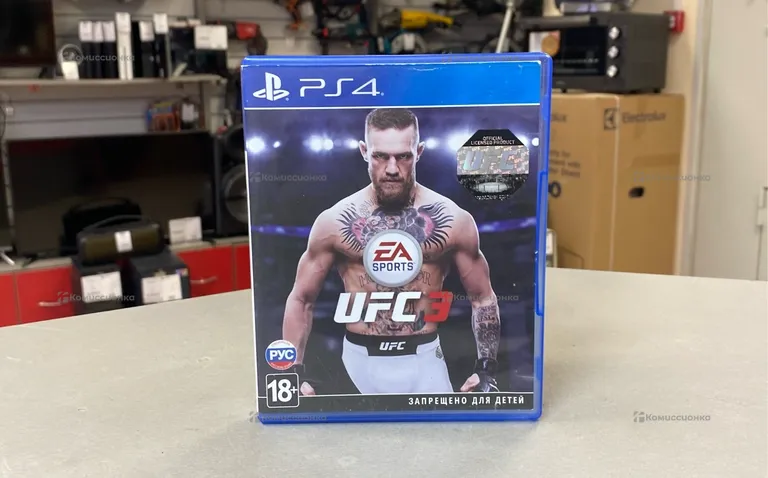 PS4. Диск UFC3