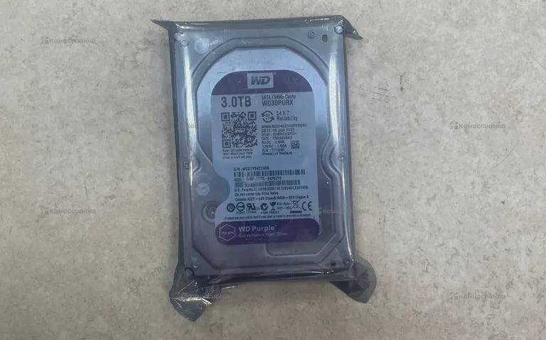 Жесткий диск  WD Purple 3.0 Tb