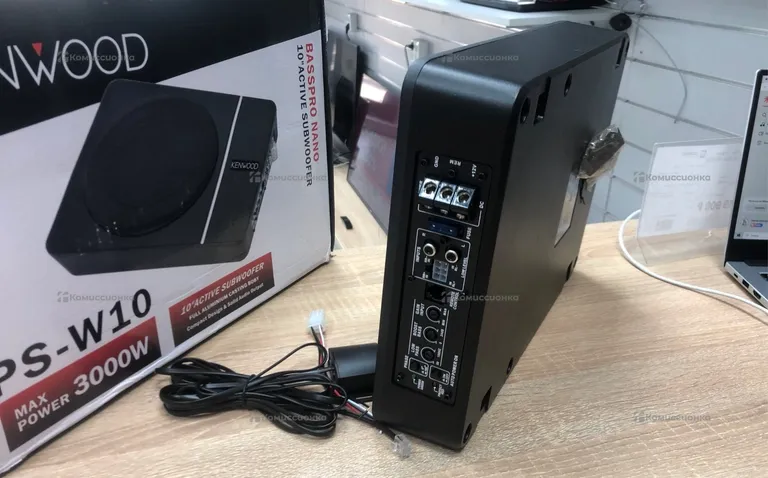 Активный Сабвуфер под сиденье Kenwood PS-W10