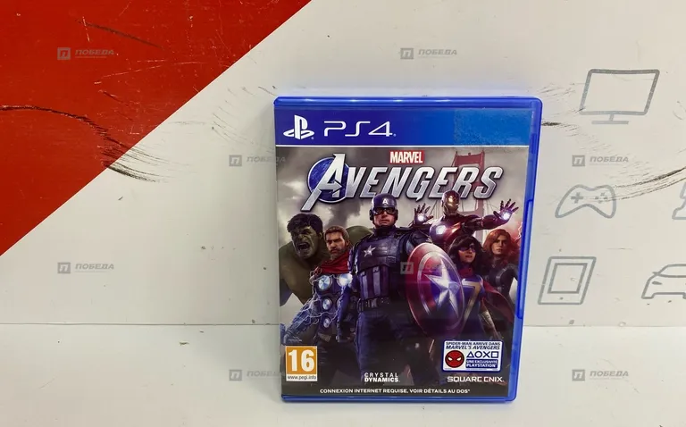 PS4. Диск PS4 marvel