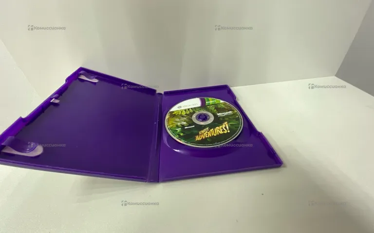 Xbox диск Kinect adventures