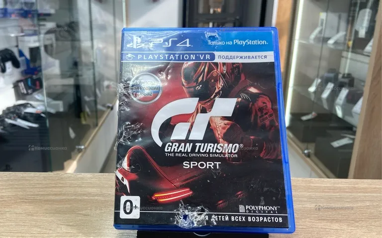 PS4. Диск PS4 Gran Turismo Sport