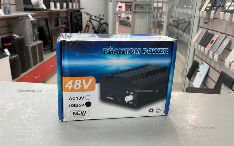 Фантомное питание для микрофона 48V