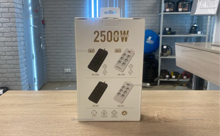 Удлинитель Power Socket 2500W 6 розеток