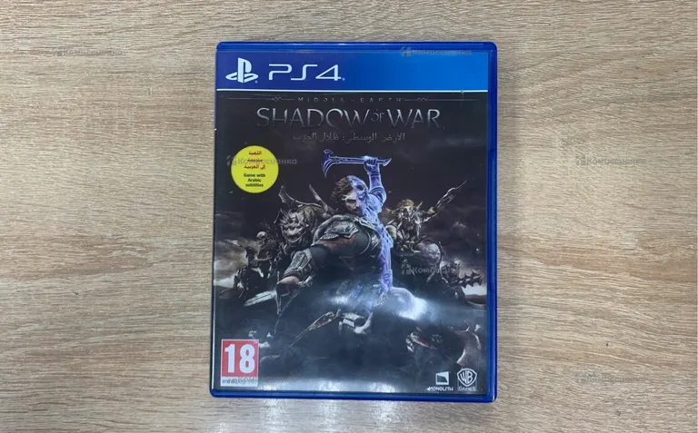 PS4. Диск PS4 Shadow of War