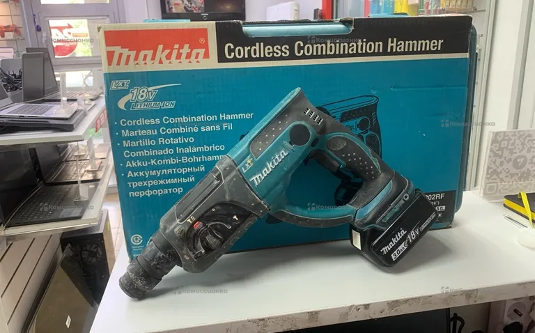 Перфоратор аккумуляторный Makita DHR 202