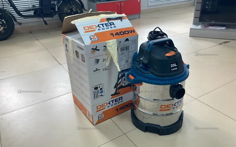 Пылесос  dexter power 1400w 20l