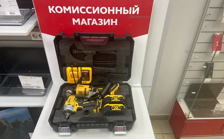 Набор 2 в 1 УШМ и Гайковерт DeWALT