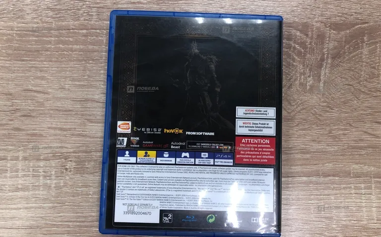 PS4. диск для Ps4 Dark Souls 3