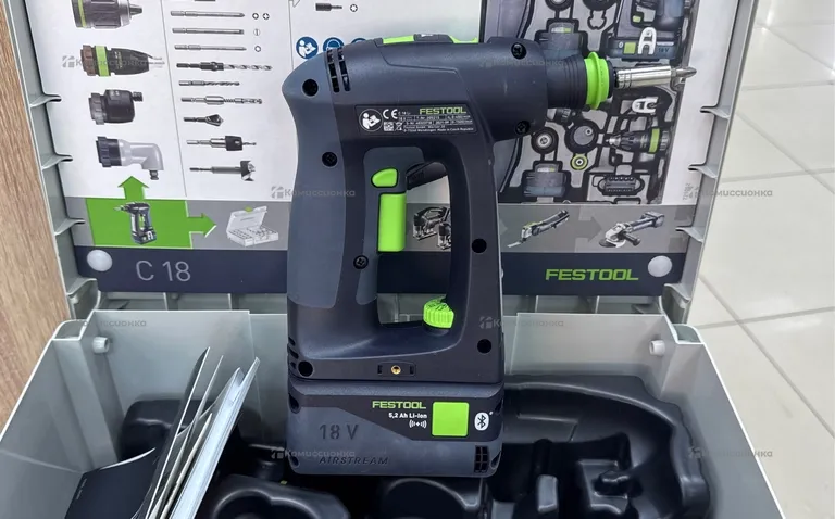 Аккумуляторный шуруповерт Festool C18