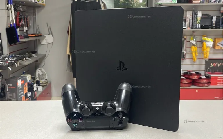 Приставка PS4 Slim 1tb+джойстик