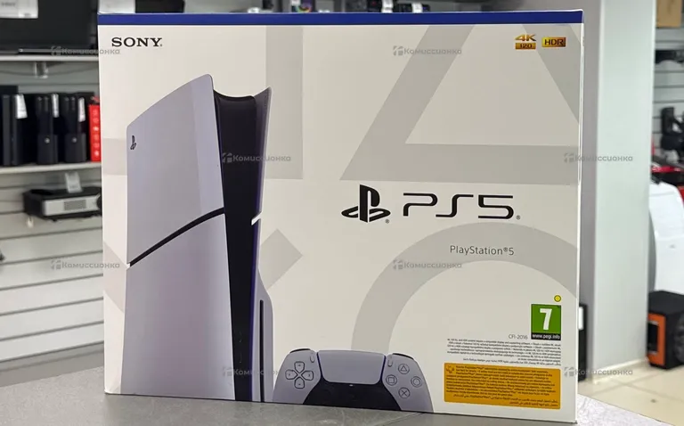 Приставка PS5 игровая приставка ps5 slim 1Tb с дис