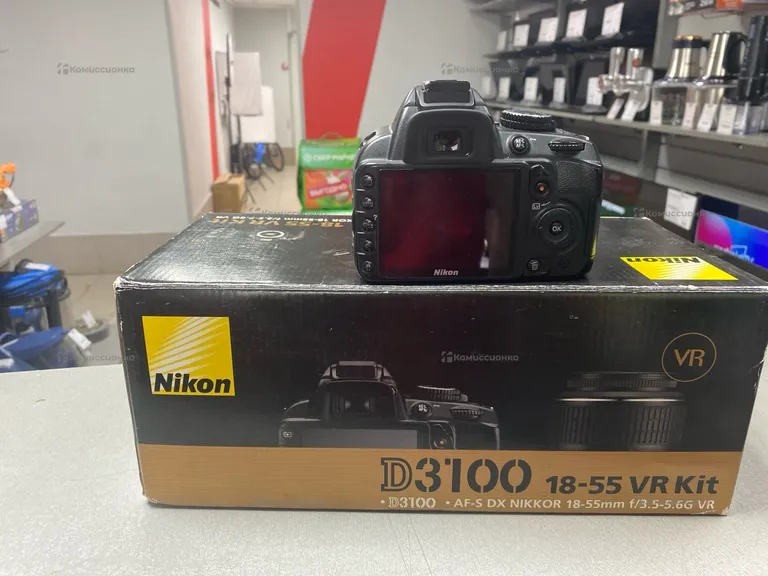 Фотоаппарат Nikon D3100 15-55vr