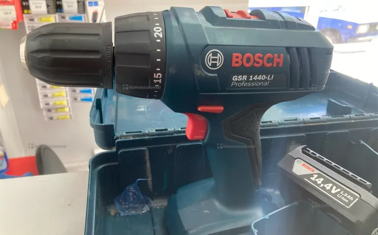 Дрель шуруповерт Bosch GSR 1440-Li