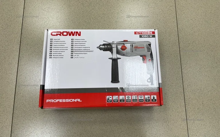 Ударная дрель CROWN CT10076