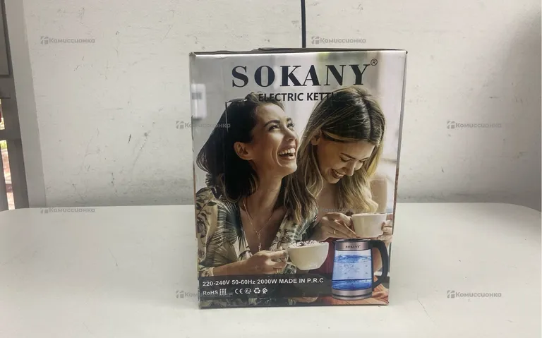 Чайник электрический Sokany sh-1070 стекло