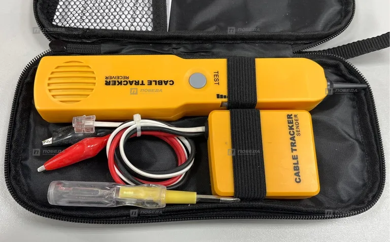 Кабельный тестер желтый Cable Tester