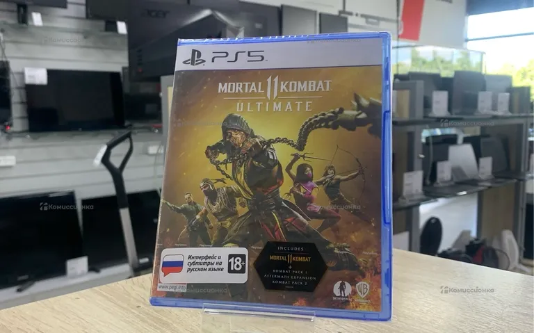 PS5 Диск Mortal Kombat 11 Ultimate