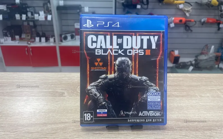 PS4. Диск Call of Duty Black ops 3
