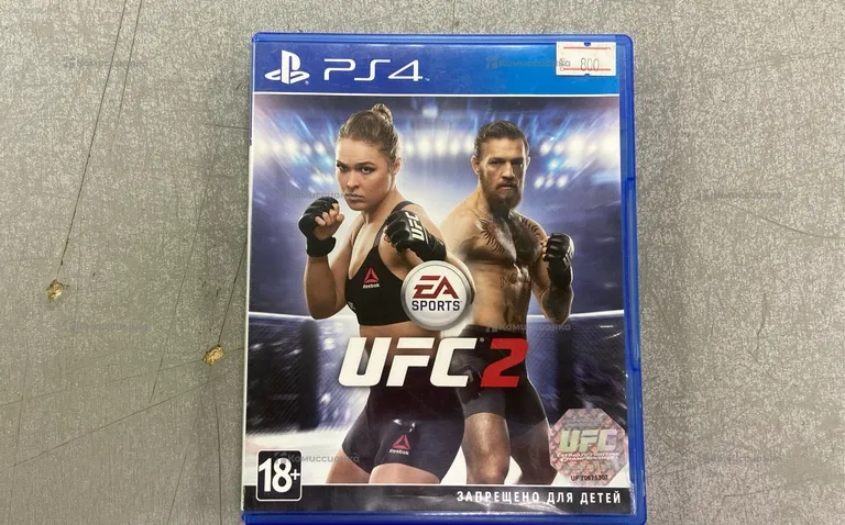 PS4.  диск ufc2
