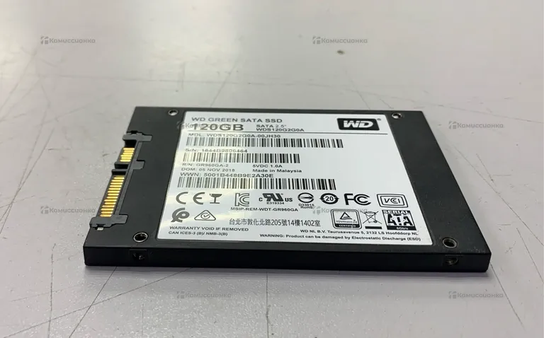 SSD диск WD GREEN 120gb