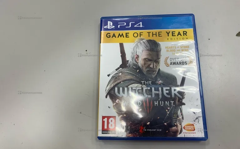 PS4. диск the witcher 3