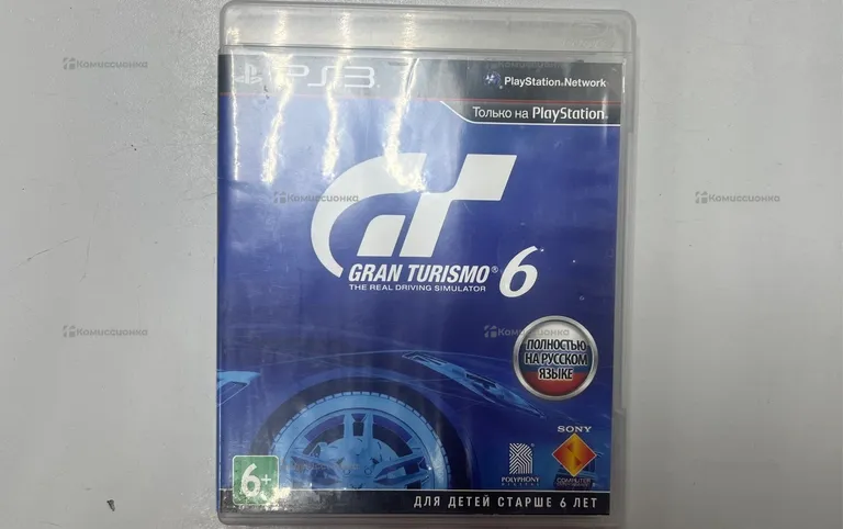 Sony диск PS3 Gran Turismo 6