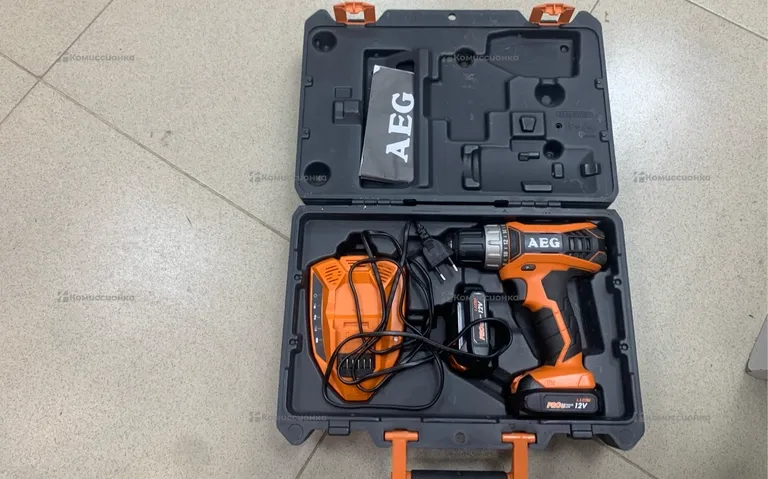 Аккумуляторный шуруповерт AEG BS12 G3