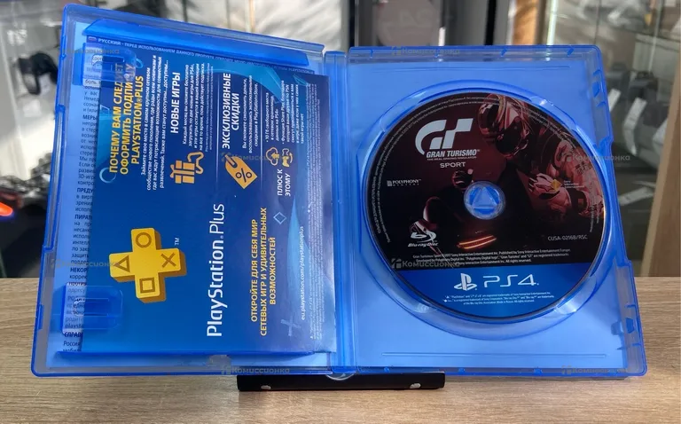 PS4. Диск PS4 Gran Turismo Sport