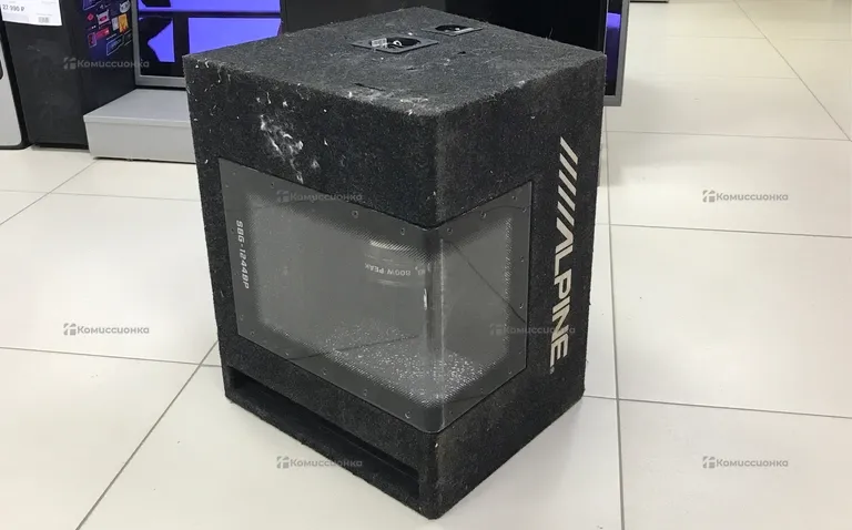 Сабвуфер  alpine SBG-1244BP