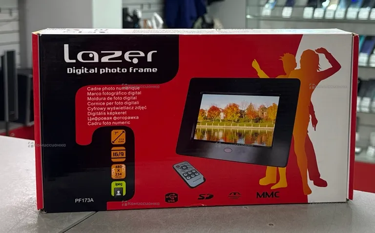 Цифровая фоторамка Lazer PF-173A