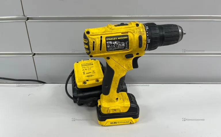 Шуруповерт аккумуляторный Stanley Fatmax FMC011S2