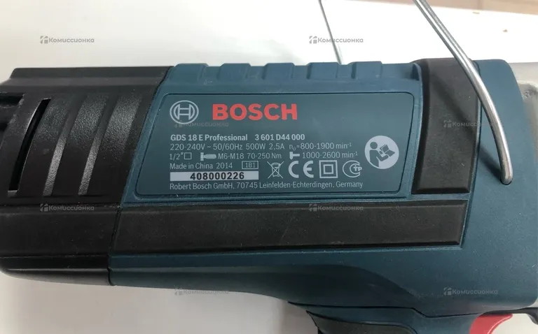 Гайковерт Bosch GDS 18 E