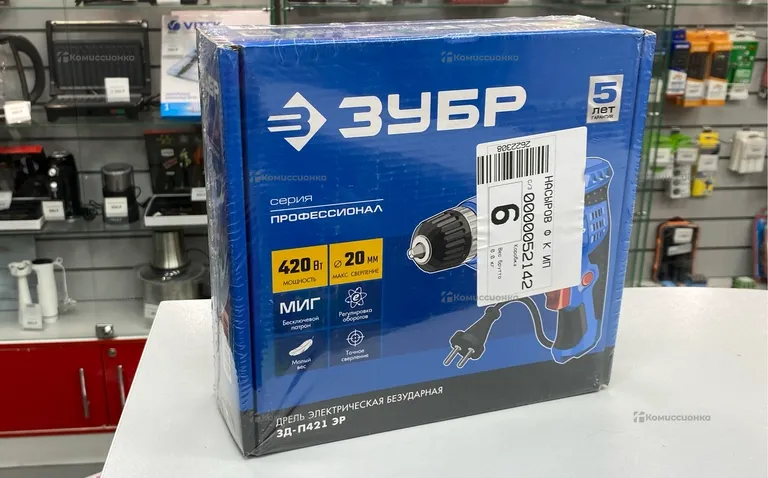 Дрель ЗУБР ЗД-П421 ЭР