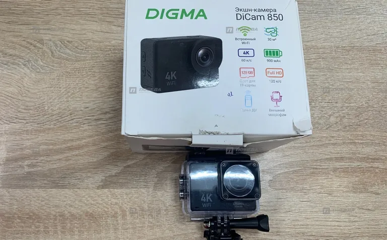 Экшн камера DIGMA DiCam 850