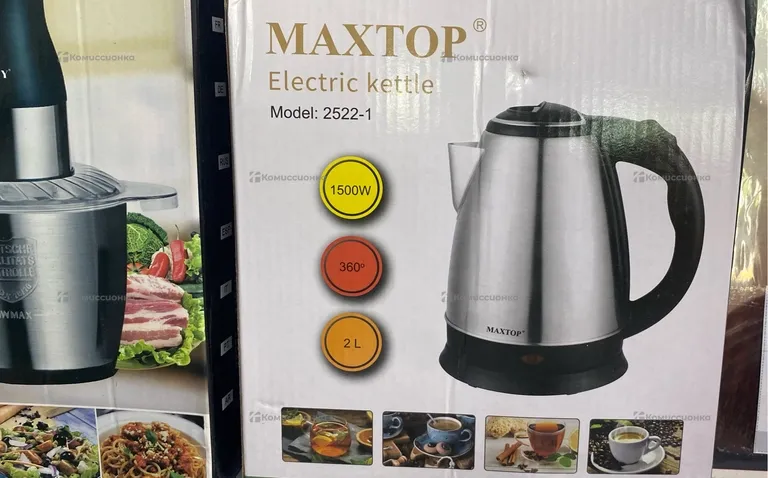 Чайник электрический MAXTOP 2522-1 металл