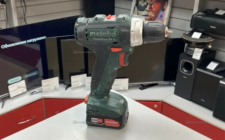 дрель-шуруповёрт metabo bs 12v