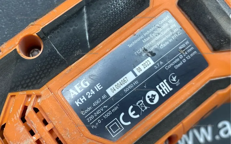 Перфоратор AEG KH24 IE