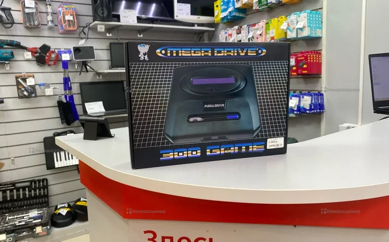 Приставка mega Drive 300 games