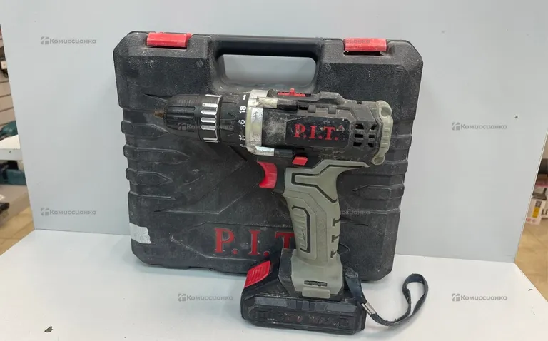 Дрель-шуруповёрт аккумуляторная P.I.T. PSR18-D1