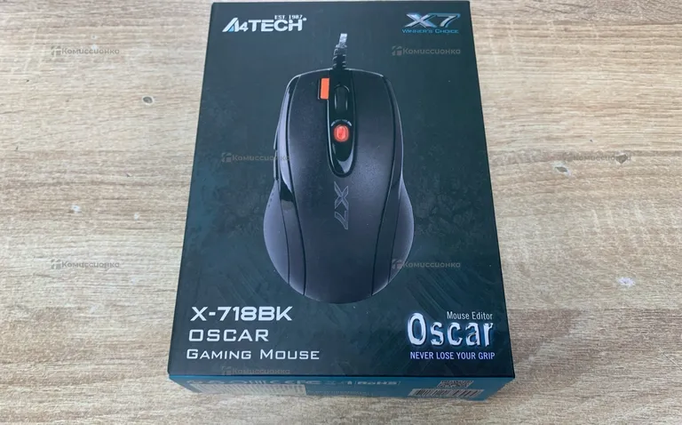 Мышь проводная A4TECH X-718BK