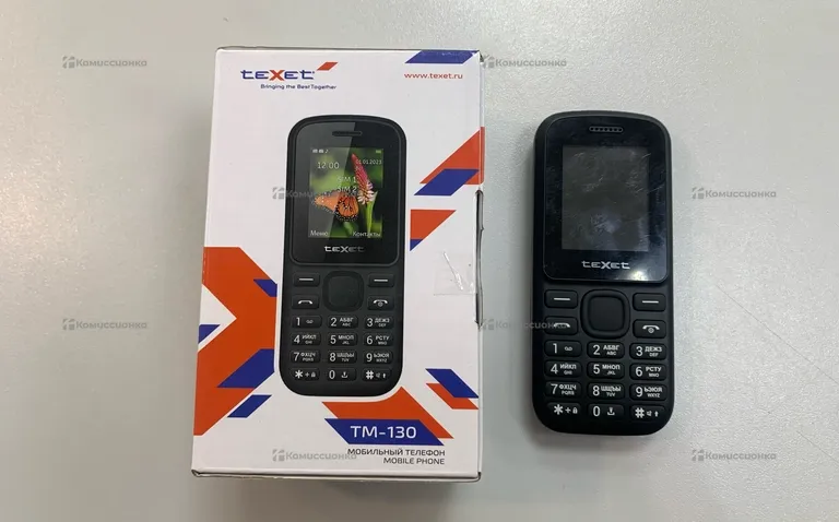 Кнопочный телефон teXet TM-130