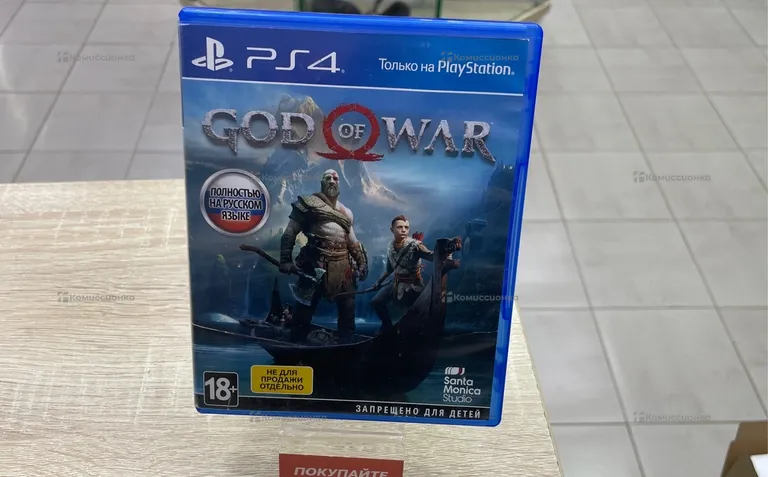 PS4. Диск PS4 GOD of WAR