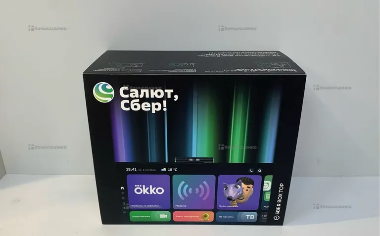 Цифровая ТВ приставка  Sber Box Top