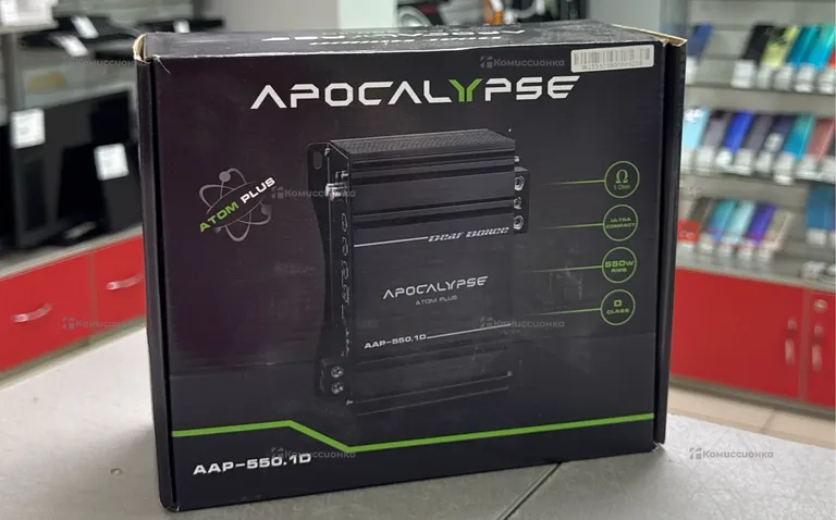Усилитель  Apocalypse AAP-550.1D Atom Plus