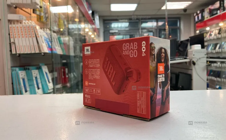 Колонка Jbl GO 4 Red