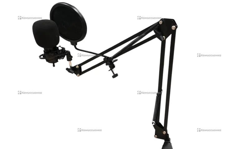 Микрофон конденсаторный настольный RITMIX RDM-169 USB Black
