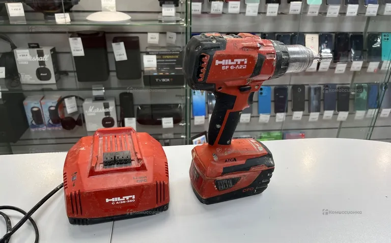 Аккумуляторная дрель-шуруповерт Hilti SF 6-A22